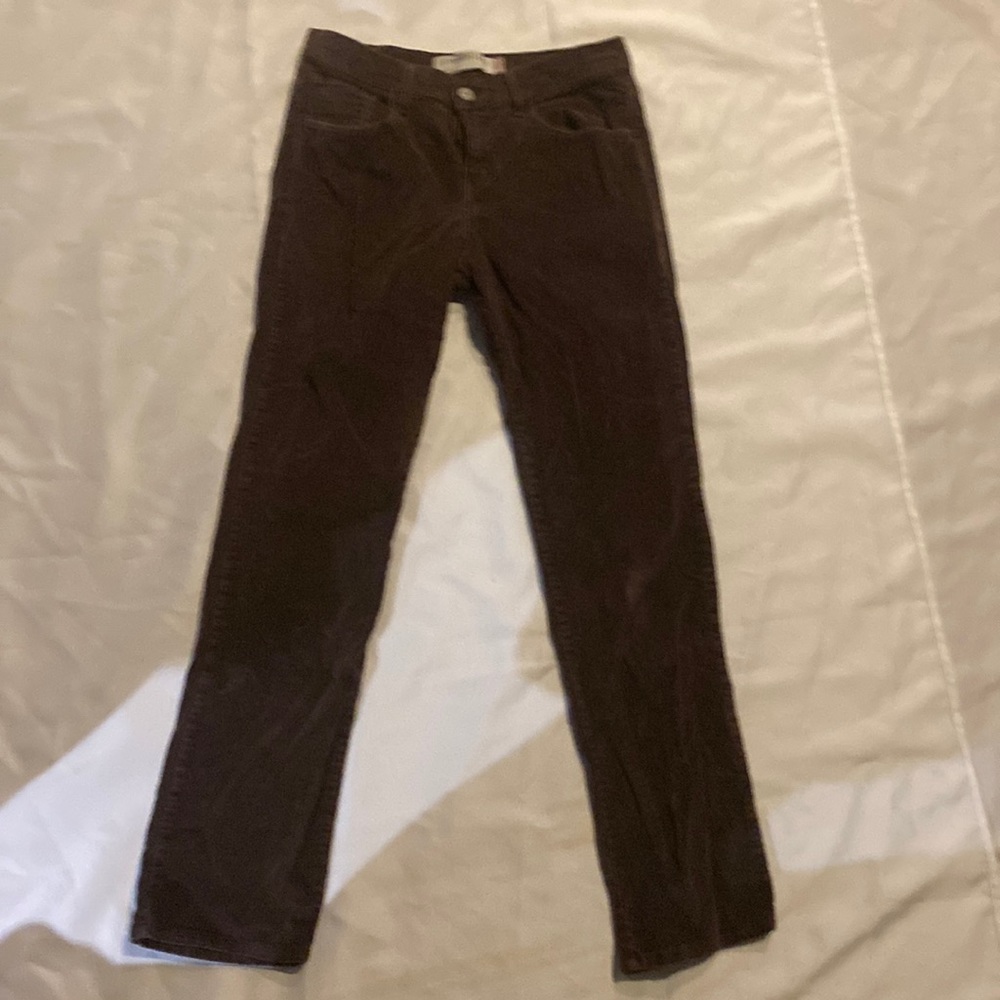 Levi’s brown corduroy jeans.